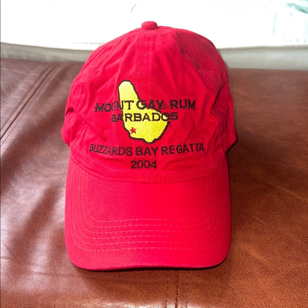 2004 BBR Red Mount Gay Rum Barbados Cap
